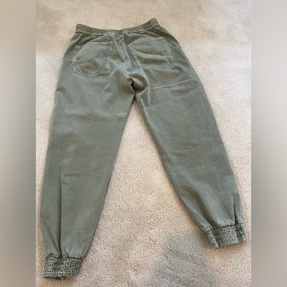 Zara The Mercer Jogger In Green Size S, 26 - image 3